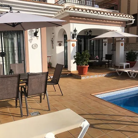 Casa Rosi, Vistas Al Mar, Piscina Privada Y A/a Feriehus Nerja